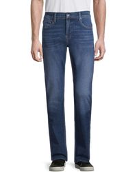 7 for all mankind men's austyn relaxed straight fit stretch jeans