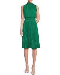 Nanette Lepore - Accordian Pleated Dress - Lyst