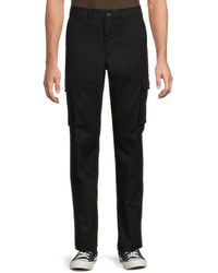 Karl Lagerfeld - Solid Cargo Pants - Lyst