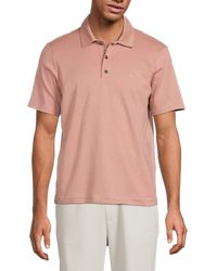 Rag & Bone - Logo Stretch Cotton Polo Shirt - Lyst