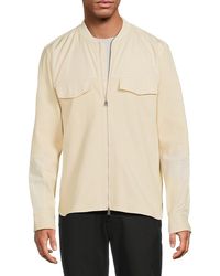 Jonathan Simkhai - Richard Cotton-Blend Zip Jacket - Lyst