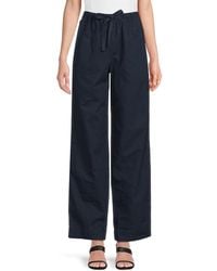 Vince - Tie Front Pull-On Pants - Lyst