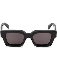 Off-White c/o Virgil Abloh - Virgil 50Mm Solid Lens Square Plastic Sunglasses - Lyst