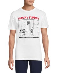 Kinetix - Sunday Funday Graphic Pima Cotton T-Shirt - Lyst