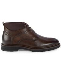 Zanzara Darlington Leather Chukka Boots - Brown