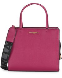 Karl Lagerfeld Small Maybelle Two-way Satchel - Multicolor