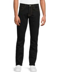 Hudson Jeans - Byron Dark Wash Cotton Denim Jeans - Lyst