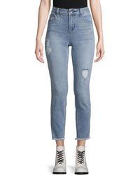 max studio high rise skinny jeans