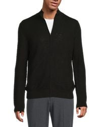 Bruno Magli - Cable-Knit Jacket - Lyst