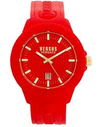 Versus - 43Mm Stainless Steel & Silicone Watch - Lyst