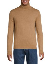 Bruno Magli - Classic Fit Merino Wool Turtleneck Sweater - Lyst