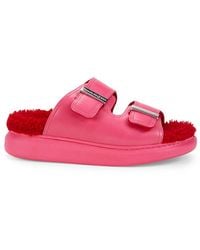 McQueen - Leather Sandal - Lyst