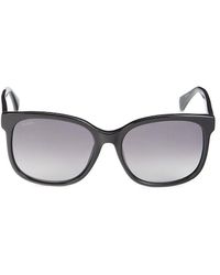 Max Mara - 57mm Square Sunglasses - Lyst