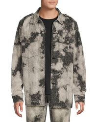 Cout de la Liberte - Ian Rigid Acid Wash Denim Jacket - Lyst