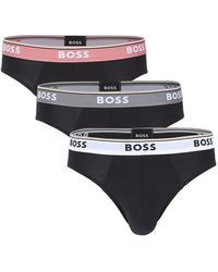BOSS - 3-Pack Logo Briefs - Lyst