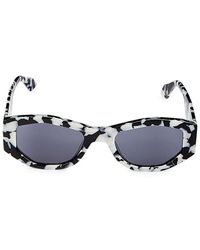 DIFF - Zoe Rich Oval Sunglasses - Lyst