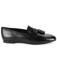 Stuart Weitzman - Lyon Leather Tassel Loafers - Lyst