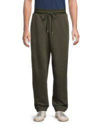 Helmut Lang - Curve Combed Cotton Jogger Sweatpants - Lyst