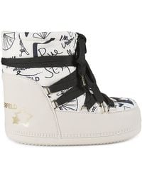 Karl Lagerfeld - Pavan Snow Boots - Lyst