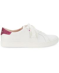 Kate Spade Robin Leather Sneakers - White