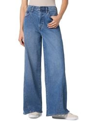 Hudson Jeans - Jamie High-Rise Wide-Leg Jeans With Forward Seam - Lyst