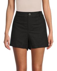 Vince - Casual Linen Shorts - Lyst
