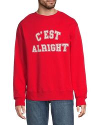 Zadig & Voltaire - Simba Graphic Merino Wool Sweatshirt - Lyst