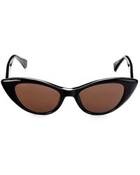 Max Mara - 51mm Retro Cat Eye Sunglasses - Lyst