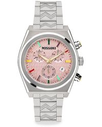 Missoni - 331 Active 38Mm Stainless Steel Chronograph Bracelet Watch - Lyst