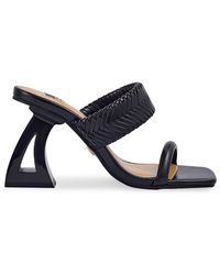 Lady Couture - Malibu Braided Heel Sandals - Lyst