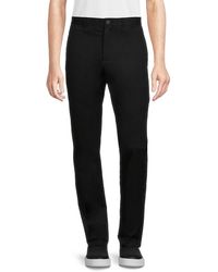 Theory - Zaine Mid Rise Straight Pants - Lyst