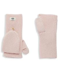 UGG - Flip-Top Fingerless Gloves - Lyst