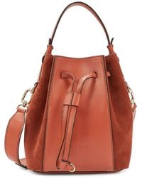 Furla - Leather Bucket Crossbody Bag - Lyst