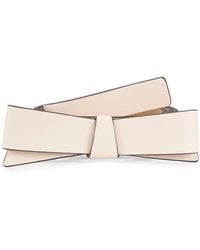 Kate Spade Leather Bow Belt - Pink