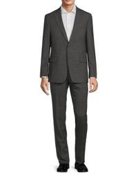 Saks Fifth Avenue - Modern Fit Patterned Wool Blend Suit - Lyst