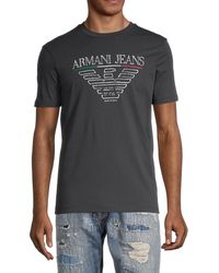 Armani Jeans Logo T-shirt - Gray