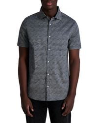 Karl Lagerfeld - Micro Logo Print Shirt - Lyst