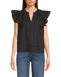 Joe's Jeans - The River Flutter Sleeve Top - Lyst