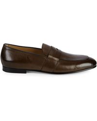 hugo boss portland solid bit loafer