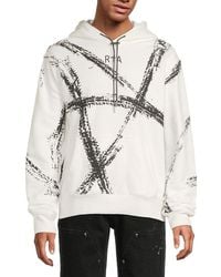 RTA - Graphic Hoodie - Lyst