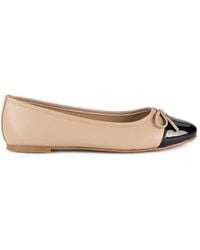 Saks Fifth Avenue - Mimi Cap Top Ballet Flats - Lyst