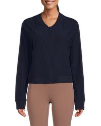 Andrew Marc Sport - Solid Bomber Jacket - Lyst