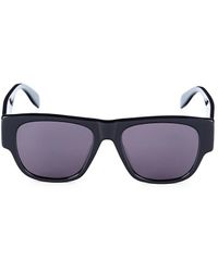 Alexander McQueen - 54mm Square Sunglasses - Lyst