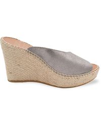 Andre Assous - Catarina Leather Wedge Espadrille Sandals - Lyst