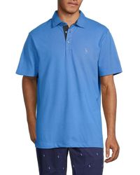 Tailorbyrd - Contrast Performance Polo - Lyst