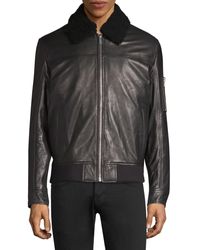 HUGO Leather jackets for Men - Up to 80% off at Lyst.com