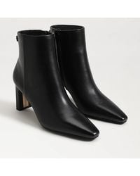 Sam Edelman - Saige Ankle Bootie Leather - Lyst
