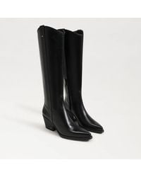 Sam Edelman - Wyatt Knee High Boot Leather - Lyst