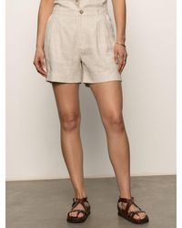 Sanctuary - Caravan Cuffed Short Flax - Lyst