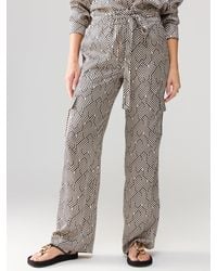 Sanctuary - All Tied Up High Rise Cargo Pant Maze - Lyst